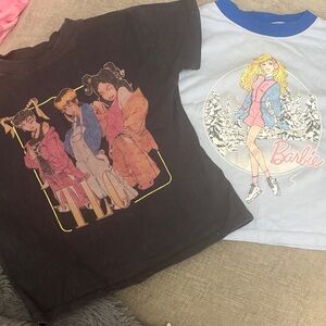 Vintage Graphic T-Shirts - TLC and Barbie